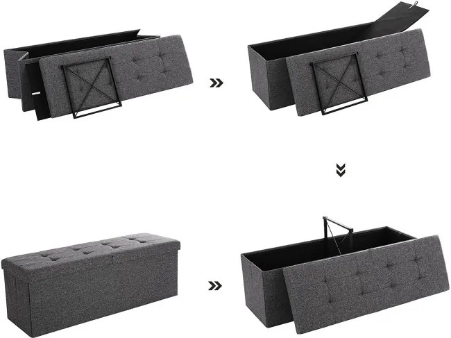 Lavička s úložným priestorom LSF76GYZ