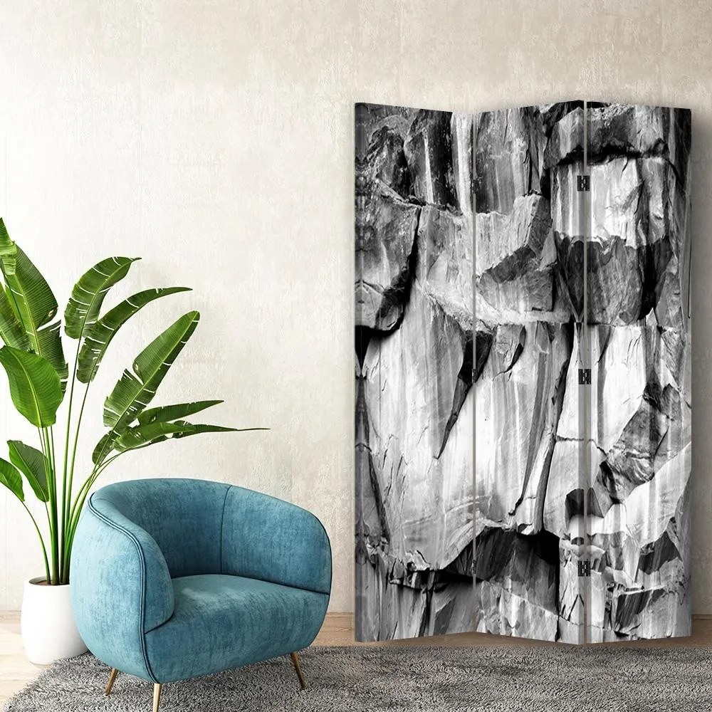 Gario Paraván Extravagantná sivá Rozmery: 180 x 170 cm, Prevedenie: Klasický paraván