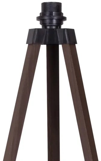 Brilagi - Stojacia lampa VELVET 1xE27/60W/230V hnedá/čierna