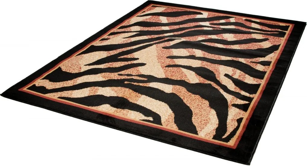 TA Koberec 6601A ČIERNY ATLAS PP Rozmer: 120x170 cm