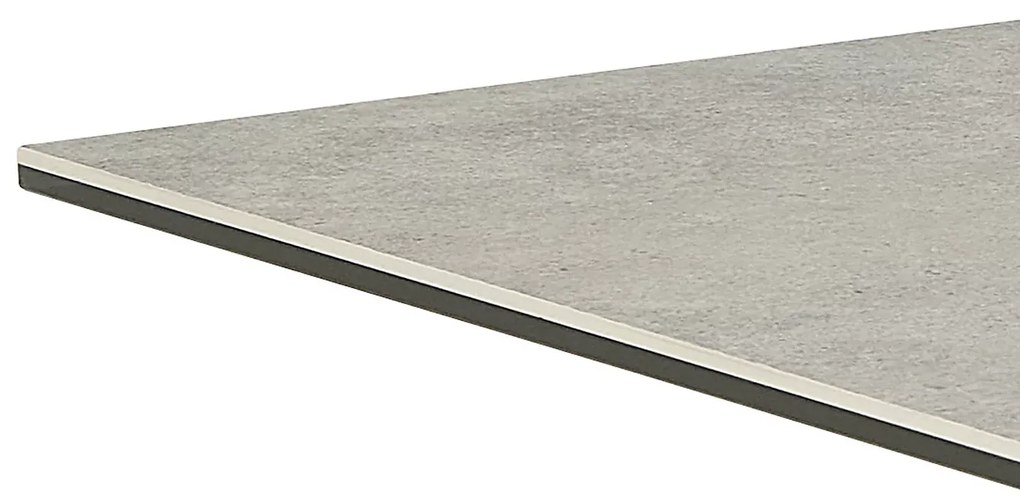 Jedálenský stôl Heaven 135 cm sivá/čierna