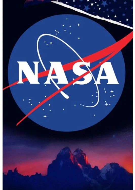 Detské obliečky NASA Polárna žiara 140x200/70x90 cm