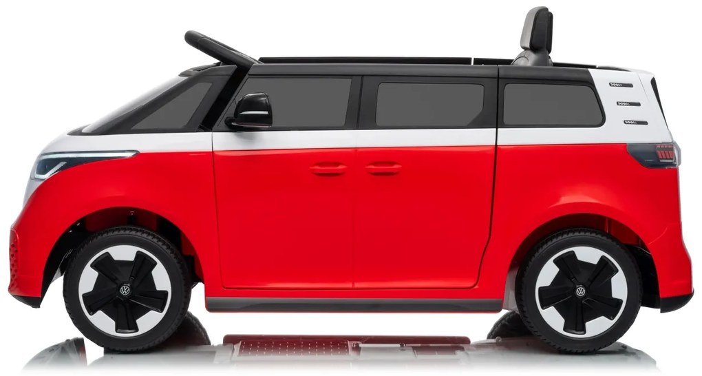 Detské elektrické auto Volkswagen ID BUZZ červené