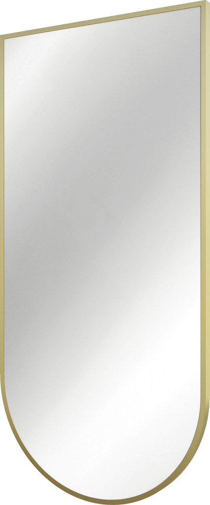 Deante Silia, zarámované závesné zrkadlo 500x1000mm, zlatá matná, DEA-ADI_R851