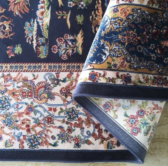 Koberec Exkluzívny Qum Silk 10 modrý
