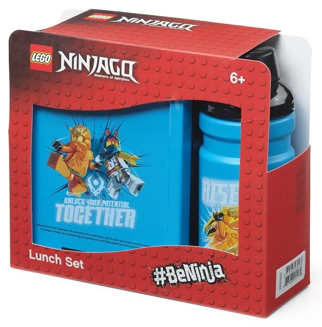 Detský desiatový box s fľašou Ninjago - LEGO®
