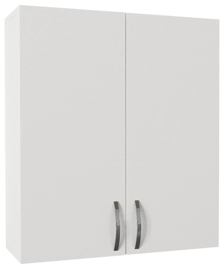 Závesná kúpeľňová skrinka Benita 2 (Biela). Akcia -14%. Vlastná spoľahlivá doprava až k Vám domov. 1071692