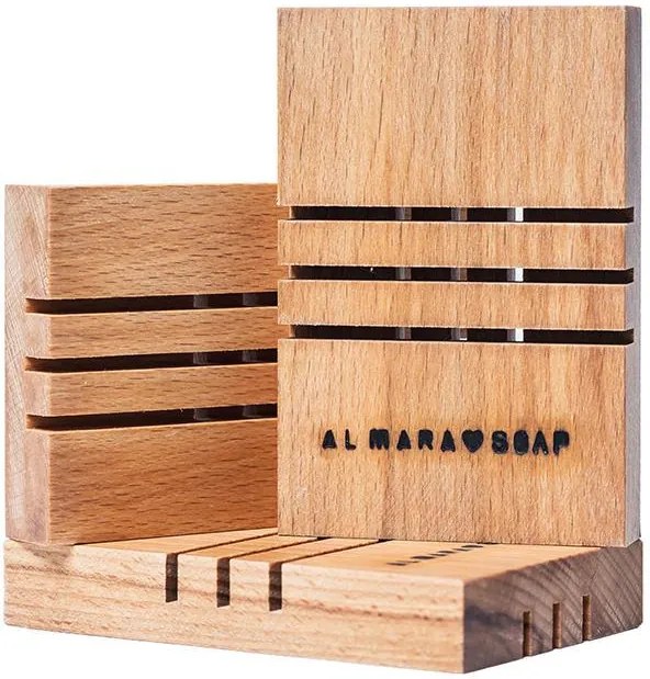 Almara Soap Mydelnička z brezového dreva Menšia