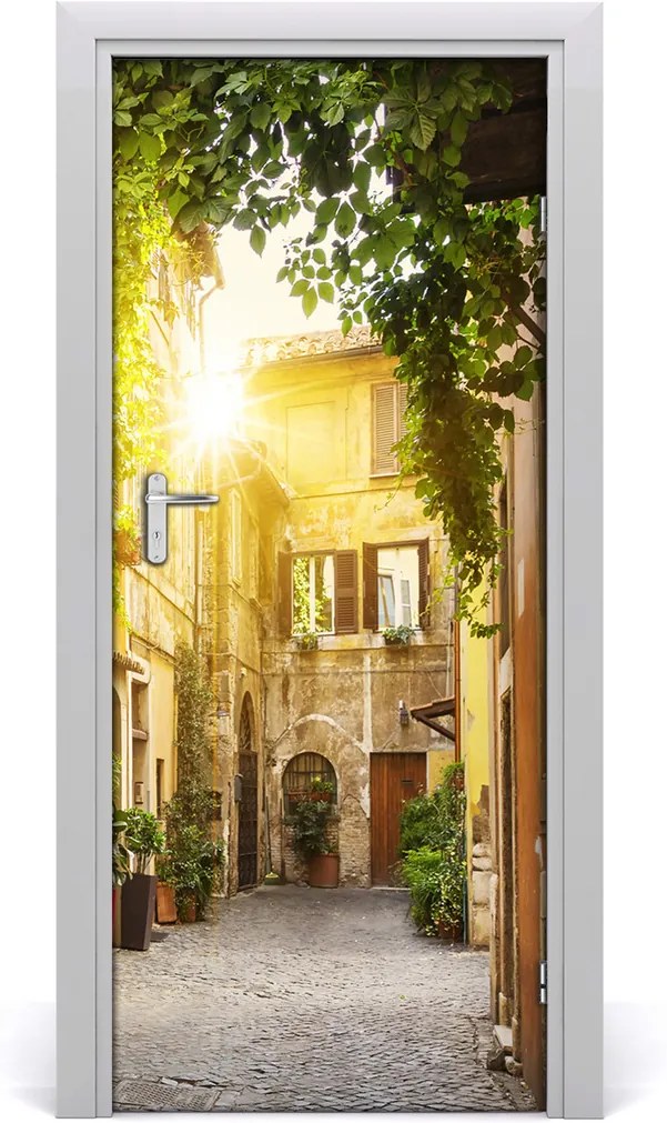 Fototapeta samolepící na dveře Italské uličky