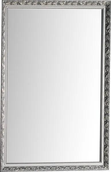 SAPHO - DAHLIA zrcadlo v dřevěném rámu 672x872mm, stříbrná (NL495)