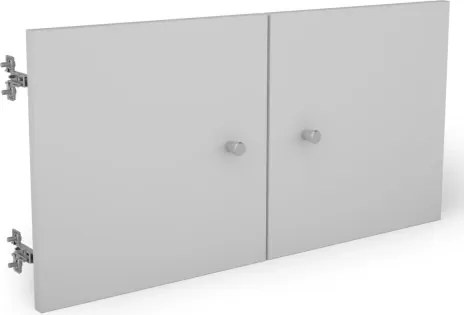 Súprava dvierok (2 ks) Jerry, biela%