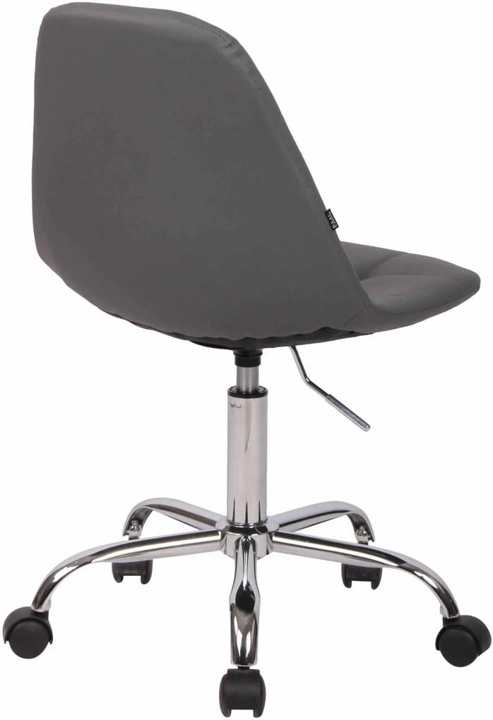 Design-Shop Kancelárska stolička Reims - Sivá