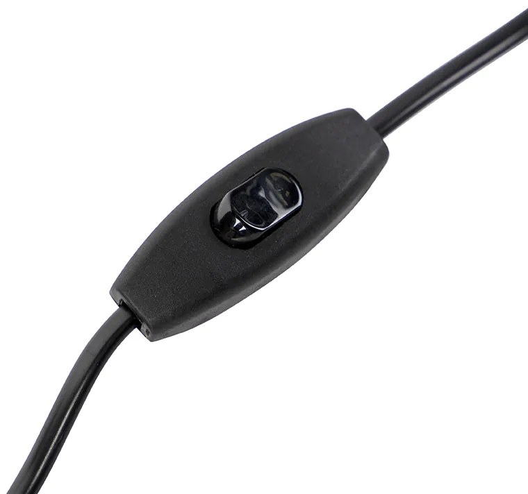 Art Deco stolná lampa bronzová bez tienidla - Bruut