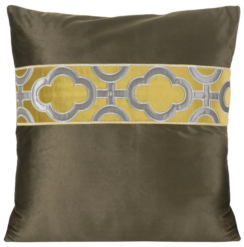 DEKORAČNÁ OBLIEČKA NA VANKÚŠ ODI 45X45 CM VZOROVANÁ