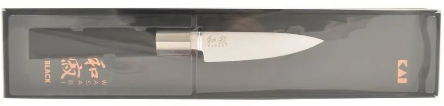 Kai Univerzálny nôž Wasabi Black, 10 cm, S