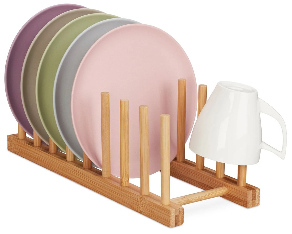 Bambusový stojan na taniere RD26133