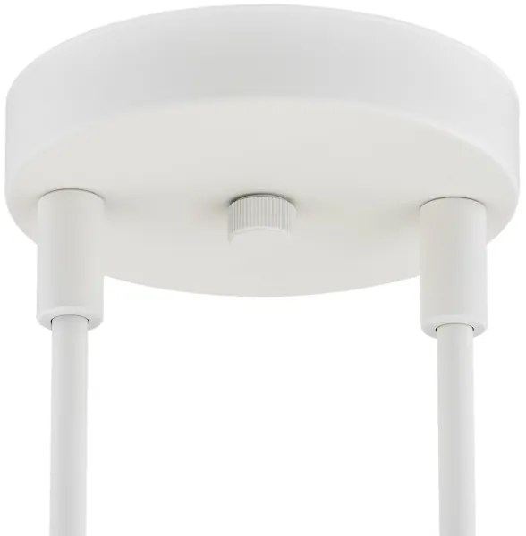 Argon 1841 - Luster na tyči ABSOS 4xE14/7W/230V alabaster biela