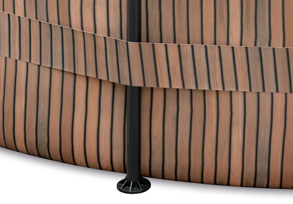 Marimex | Bazén Marimex Florida 3,66x1,22 m so zabudovaným skimmerom - motív TEAK | 10340286