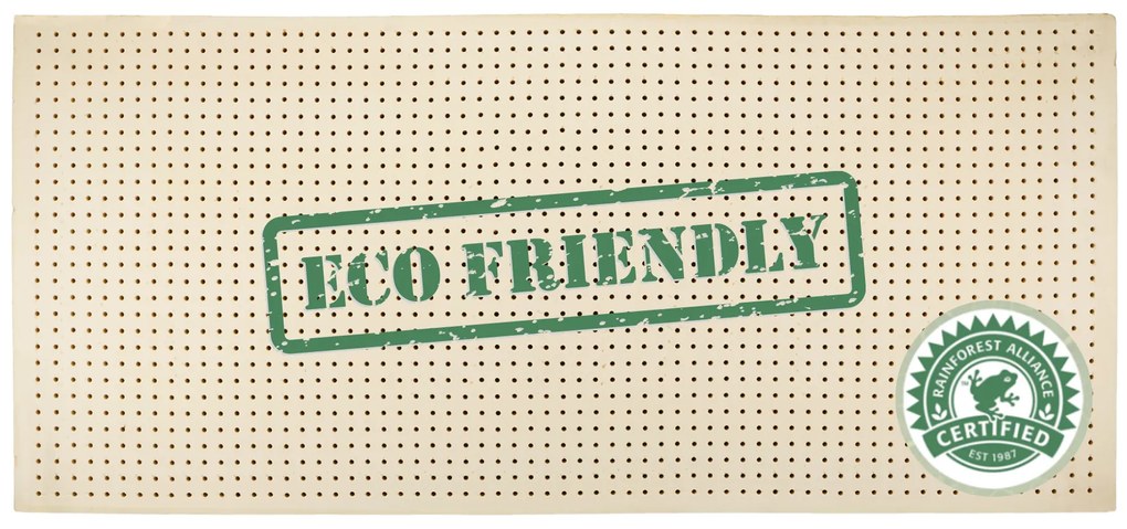 Novaya Latexový topper EKO 100% prírodný (nezónový) Rozmer: 200x120, Poťahová látka: Tencel, Tvrdosť matraca: Stredne Tvrdý (75 kg/m3)