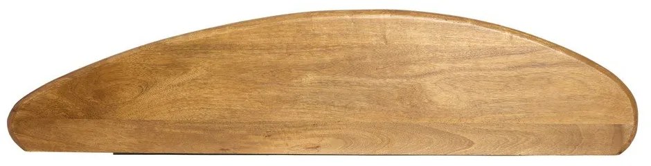 Polica z mangového dreva v prírodnej farbe 100 cm Ginosu – Light &amp; Living