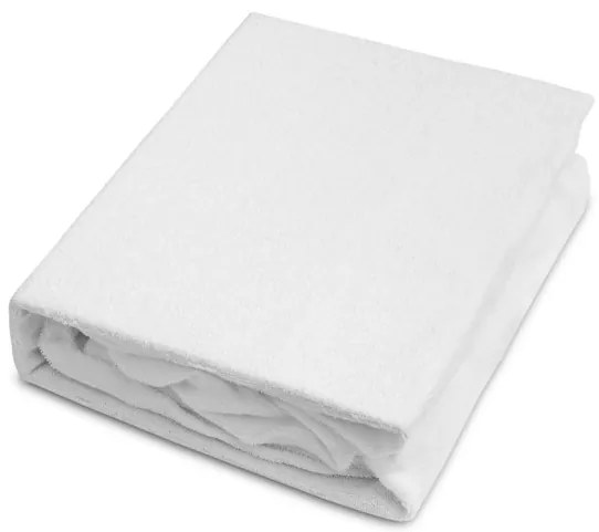 Sensillo Plachta do postieľky Froté Jednofarebná Farba: Biela, Veľkosť: 120 x 60 cm