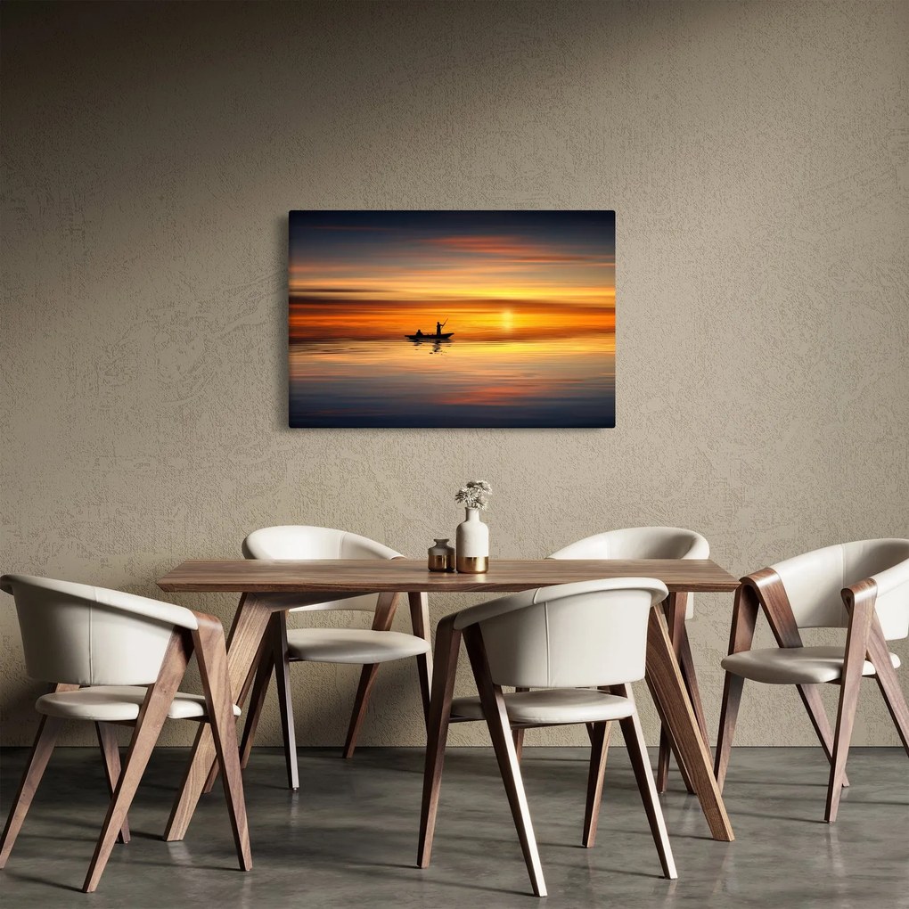 Obraz - plavba na loďke (90x60 cm)
