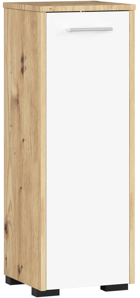 Kúpeľňová skrinka Fin S30 1D 30 cm dub - výber z 4 prevedení