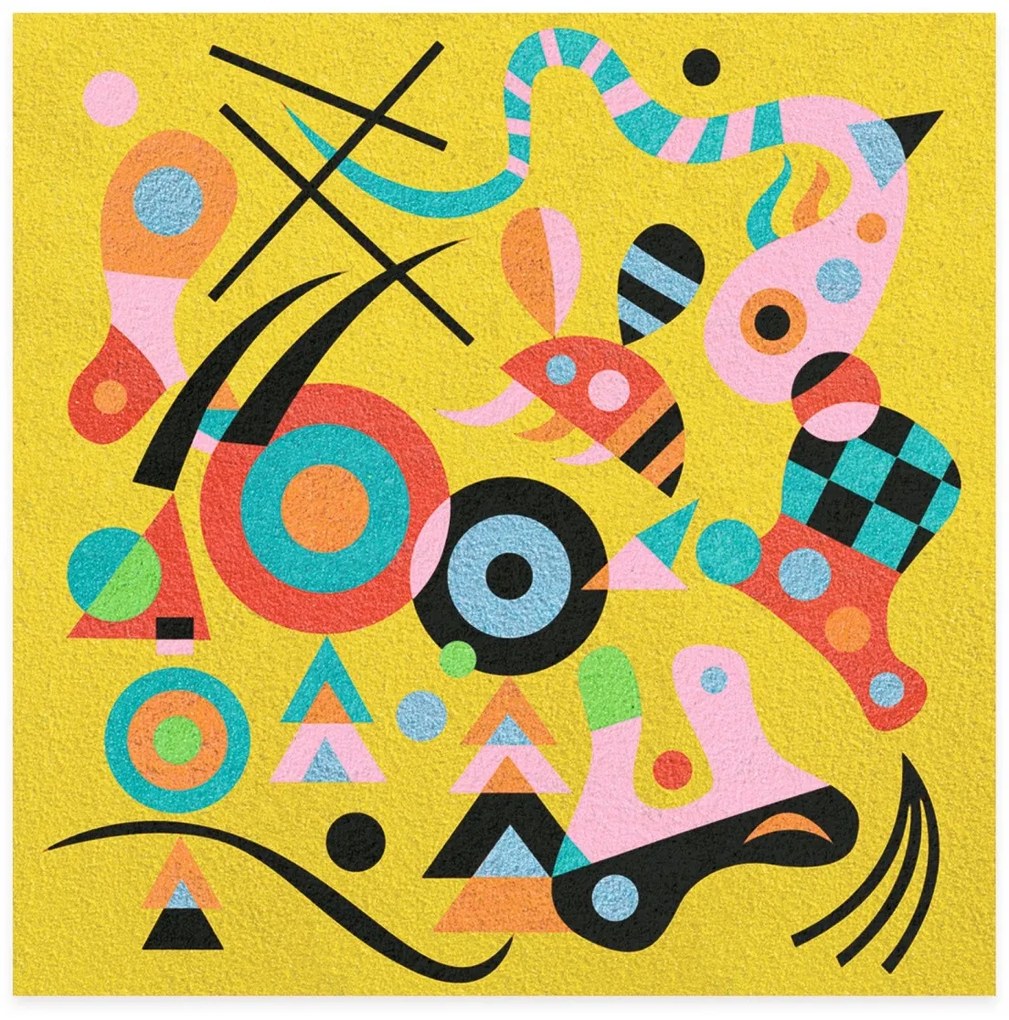 Kreatívna hra - Wassily Kandinsky - Abstrakcie