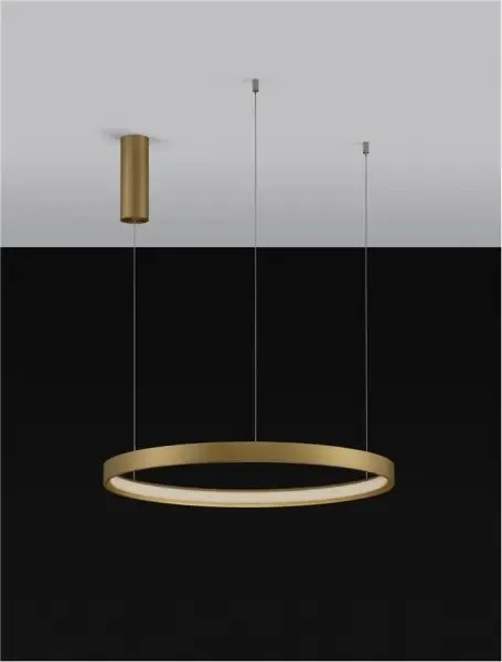 LED luster Perrine 60 zlaté