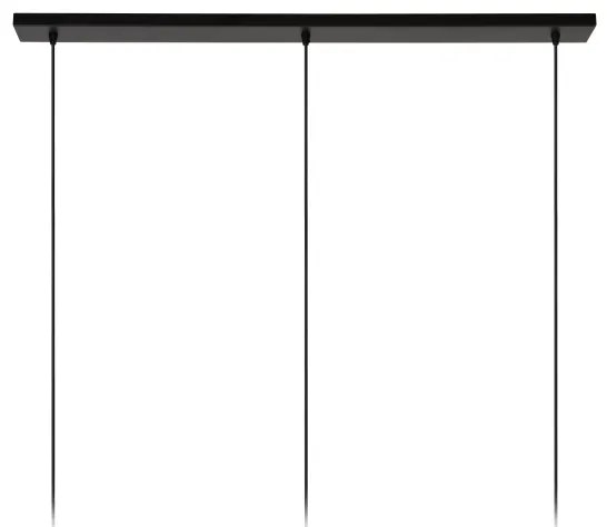 Lucide 25413/03/02 - Luster na lanku SINGALA 3xE27/60W/230V