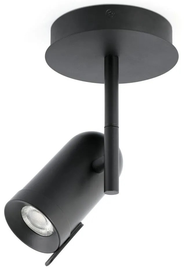 FARO Barcelona Faro 43530 - Bodové svietidlo ORLEANS 1xGU10/8W/230V čierna 43530