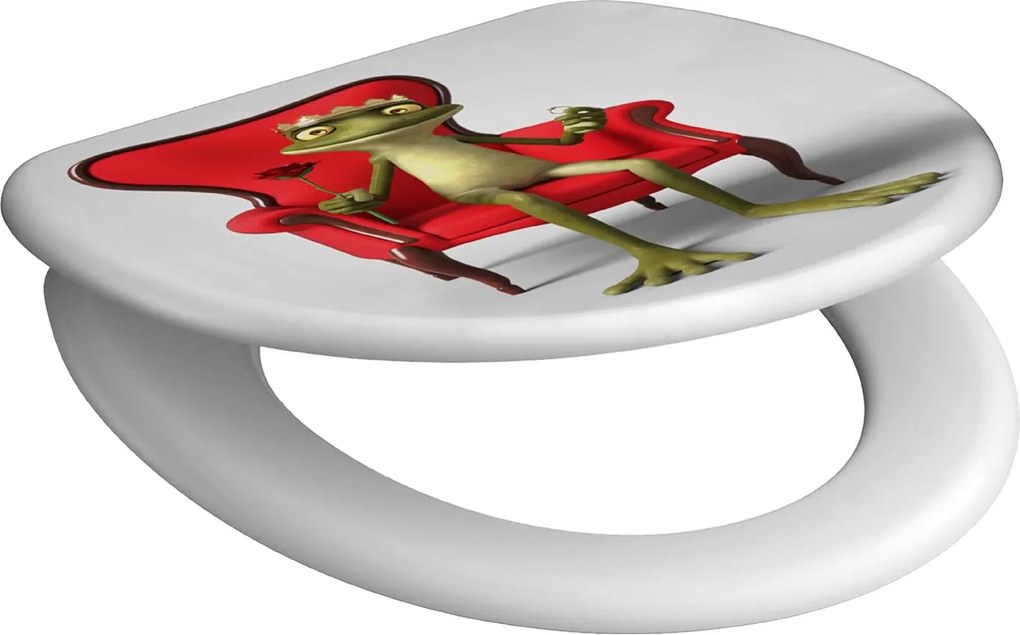 Eisl Sanitär WC sedadlo Duroplast Soft Close Frog King 82190