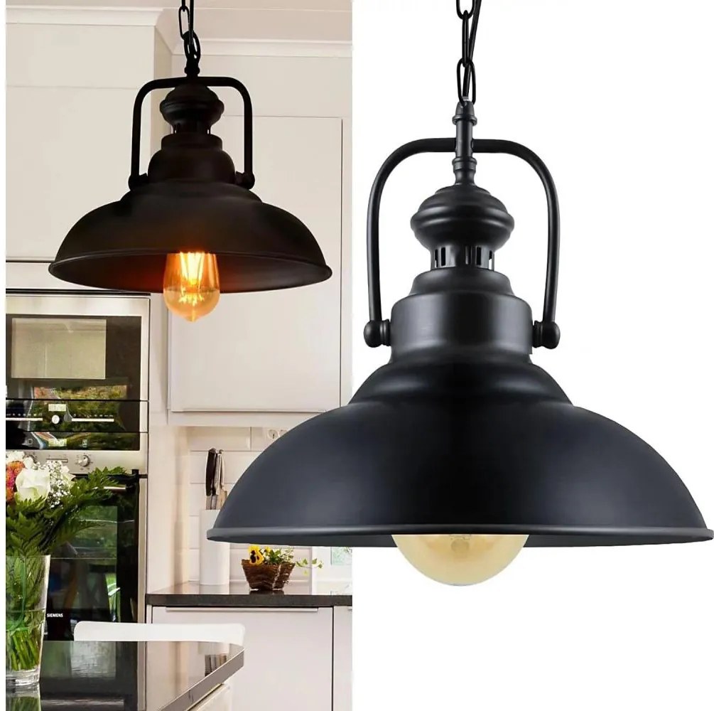 Luster na reťazi ICELAND 1xE27/20W/230V