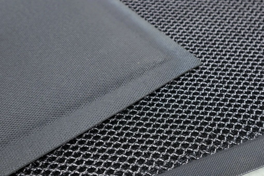 Rohožka Blitz 3D 314 Antracit – na von aj na doma, 45x75, šedá, chodba / predsieň, Hamat