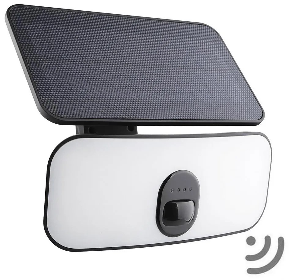 Brilagi - LED Solárne nástenné svietidlo so senzorom ROOF LED/13W/5V IP65