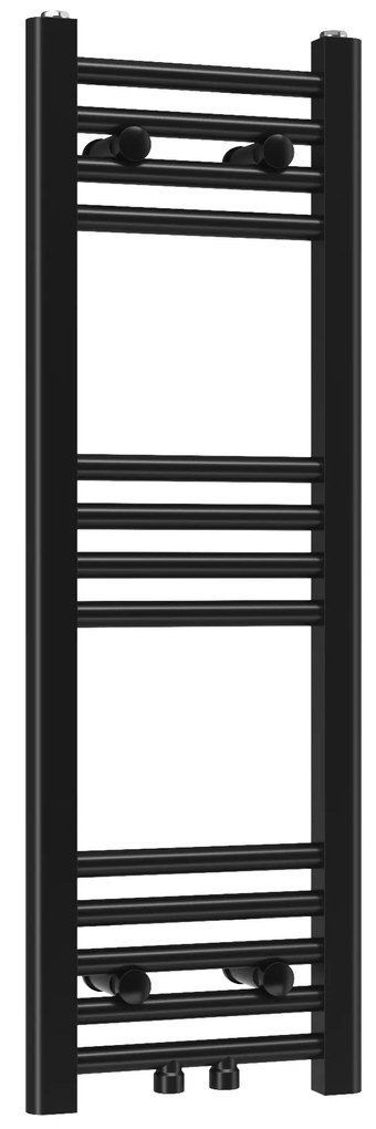 Gamma Erga Simple, vykurovacie teleso 900x300 mm, 250 W, čierna, ERG-LAV-SIMP-9030-BK