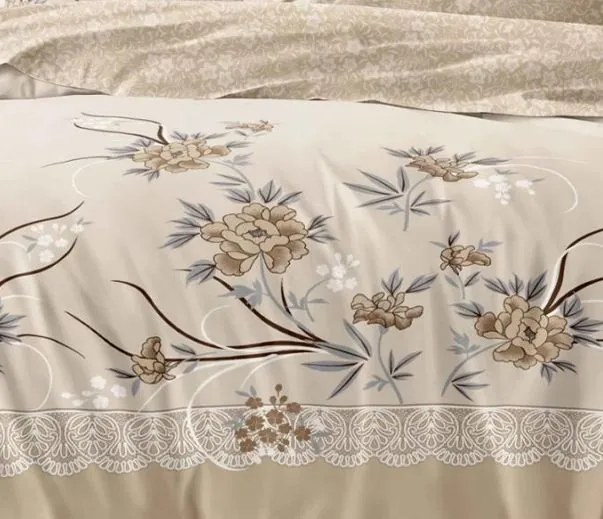 Obliečky HILDA BEIGE 7-dielna sada 140x200 cm