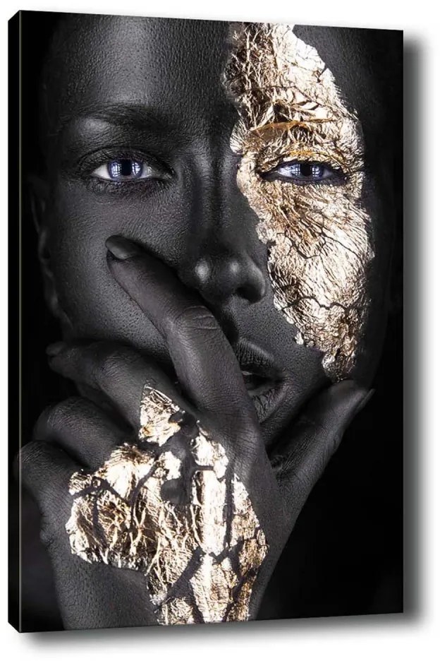 Obraz Žena so zlatom 50x70 cm