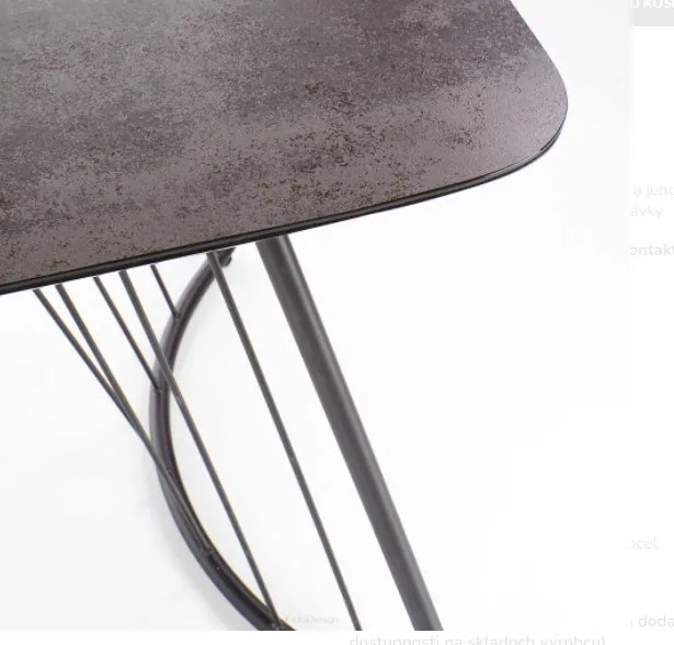 Dizajnový jedálenský stôl BOSTON, 180x90 cm
