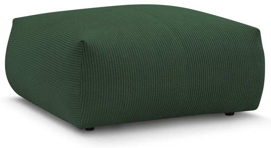 Zelená menčestrová podnožka Voltaire – Bobochic Paris