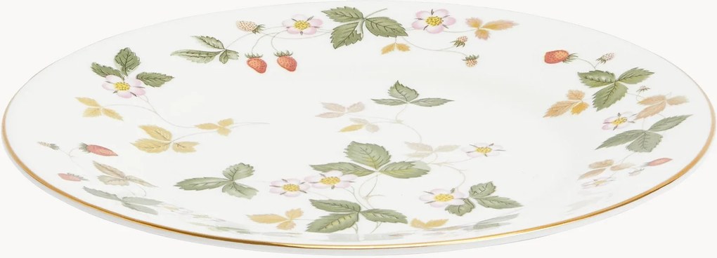Raňajkový tanier z jemného kostného porcelánu Wild Strawberry