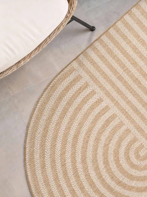 Koberec Ted Baker Haringey Woodfield naturálny / biely ovál