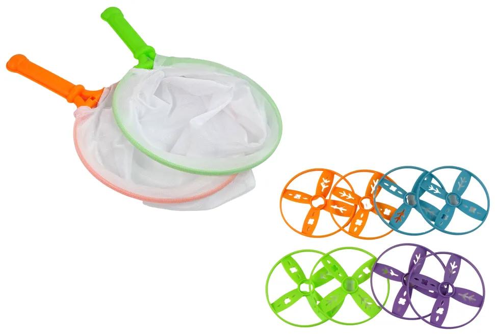 Lean Toys Arkádová hra Chyť Frisbee – sivý Pes