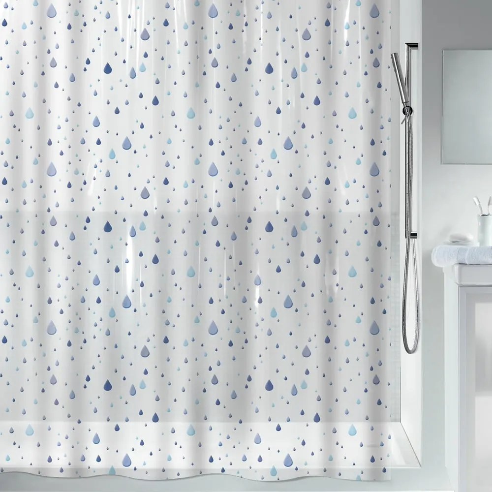 Sprchový záves 180x200 cm Waterdrop – Spirella