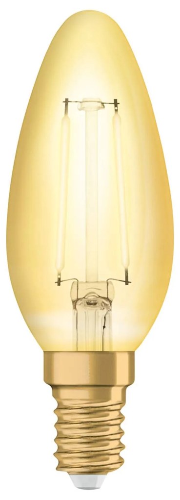 OSRAM LED E14 1,5W Vintage Filament 825 zlatá