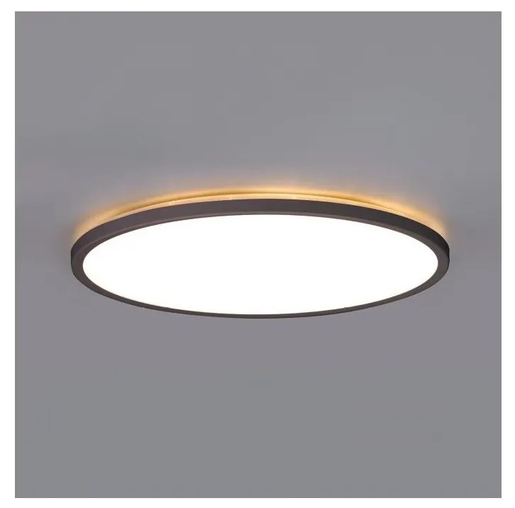 LED stropné svietidlo do kúpeľne NIVERA LED/18W/230V IP54 pr. 30 cm čierne