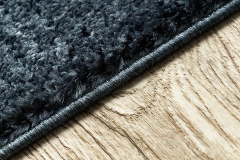 Koberec SEVILLA PC00B pruhy modrý, Maroko, Shaggy