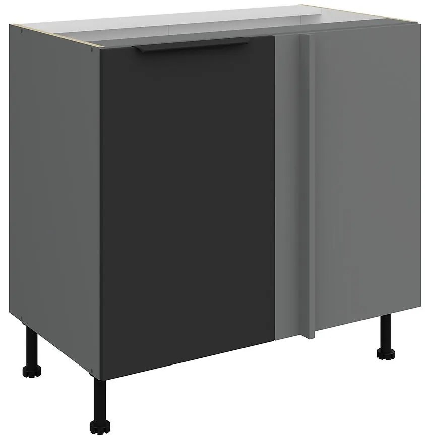 Kuchynská skrinka Aria-Bl/Ant Anti Fingerprint 105 Nd 1f Bb