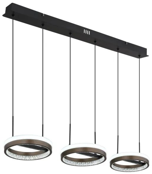 Globo 67179H2 - LED luster na lankách DELLA LED/40W/230V 3000/4000/6000K