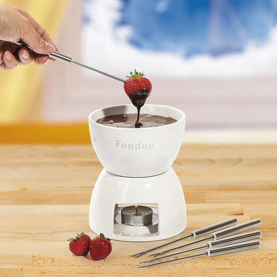 Set na čokoládové fondue